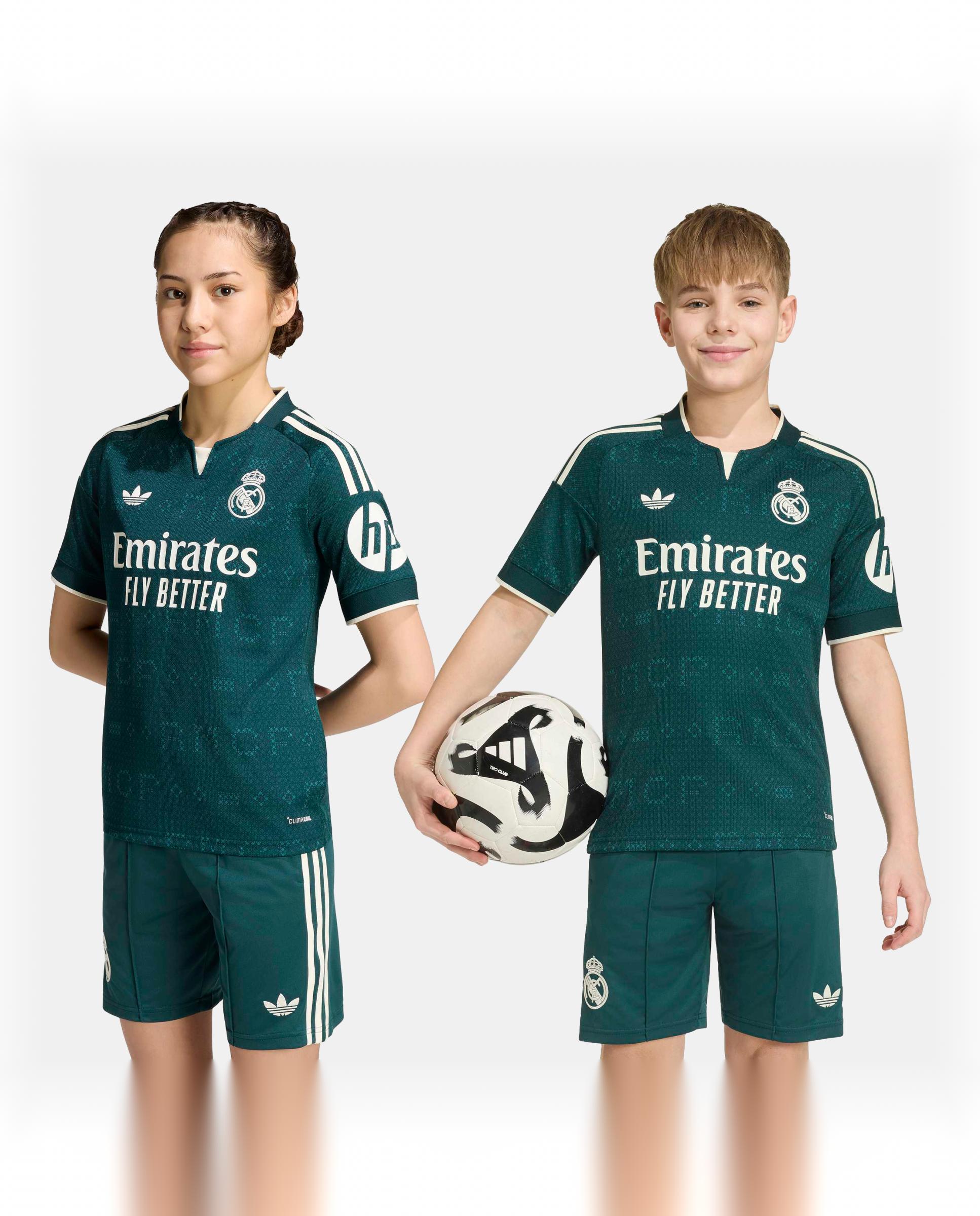 Imagem 0 de T-Shirt de Criança 2º Equipamento Real Madrid Cf 2026-2027 Adidas