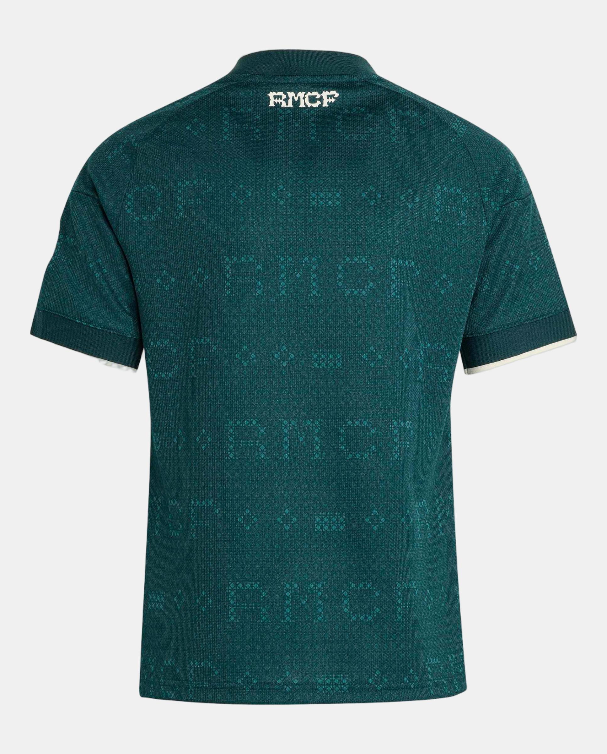 T-Shirt de Criança 2º Equipamento Real Madrid Cf 2026-2027 Adidas Verde-4
