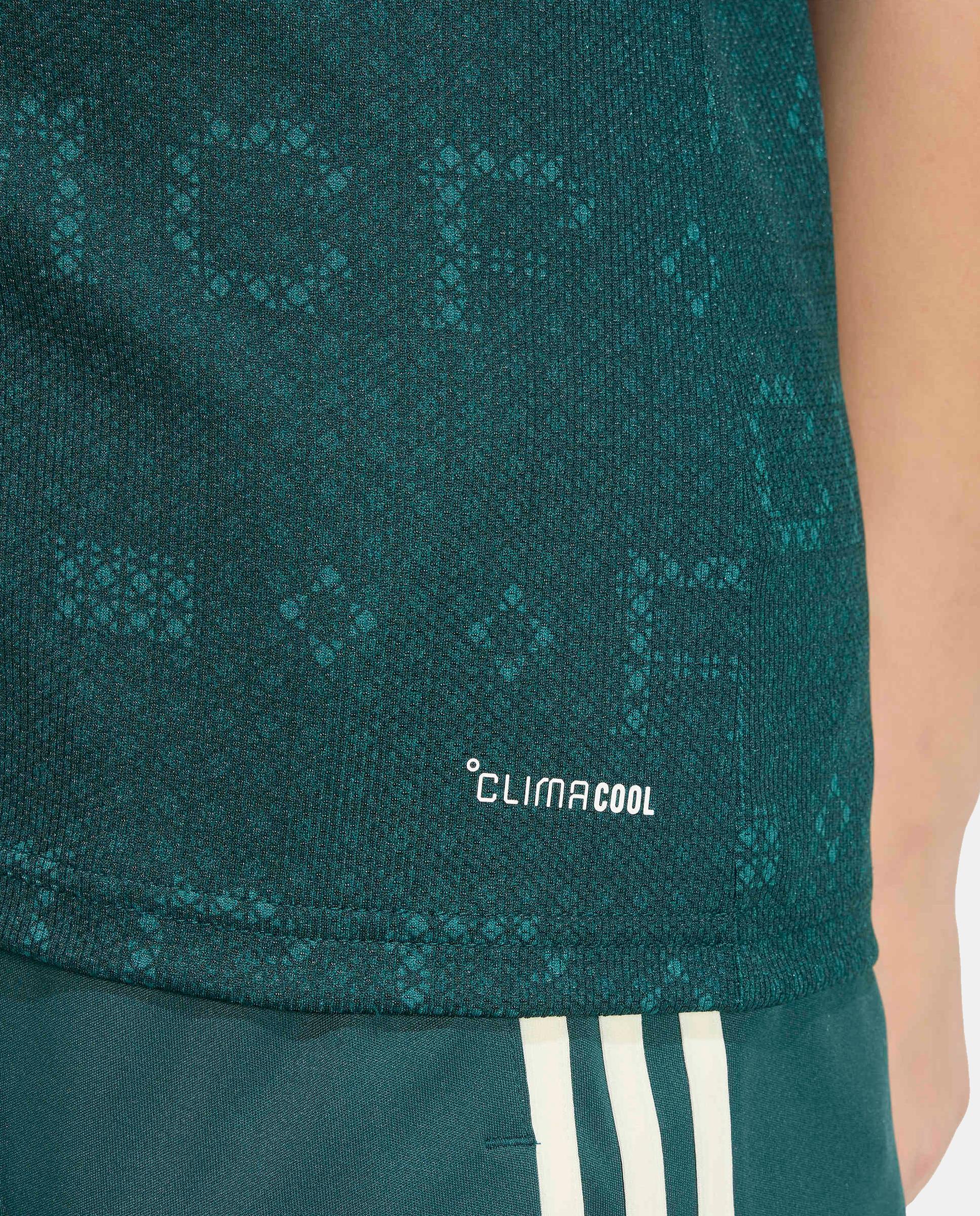 T-Shirt de Criança 2º Equipamento Real Madrid Cf 2026-2027 Adidas Verde-9