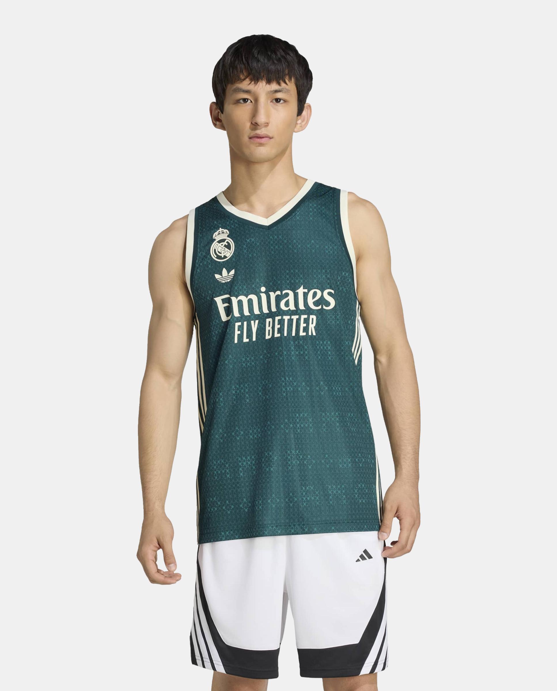 Imagem 0 de T-shirt de Homem 2.º Equipamento Real Madrid Basquetebol 2026-2027
