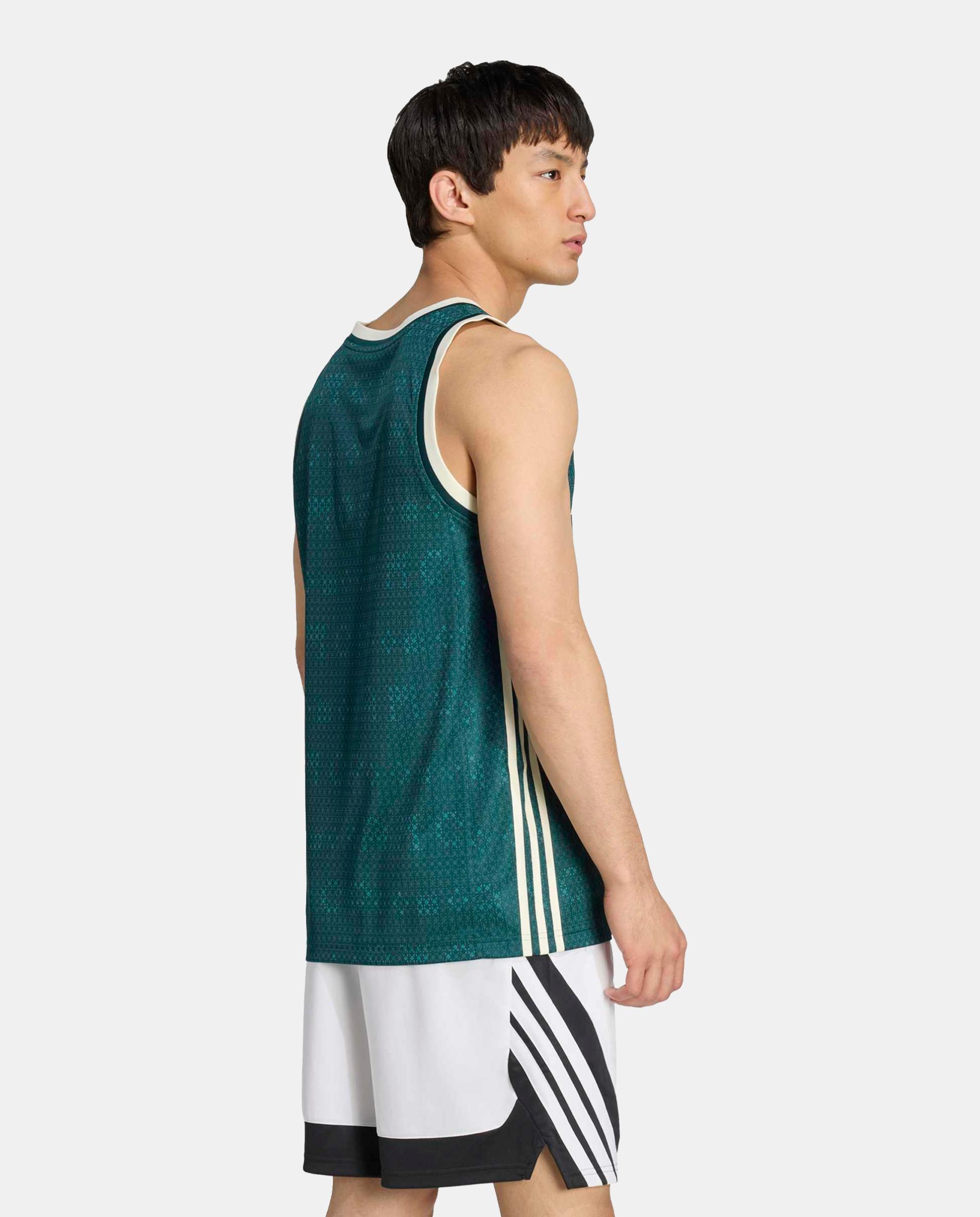 T-shirt de Homem 2.º Equipamento Real Madrid Basquetebol 2026-2027 Verde-2