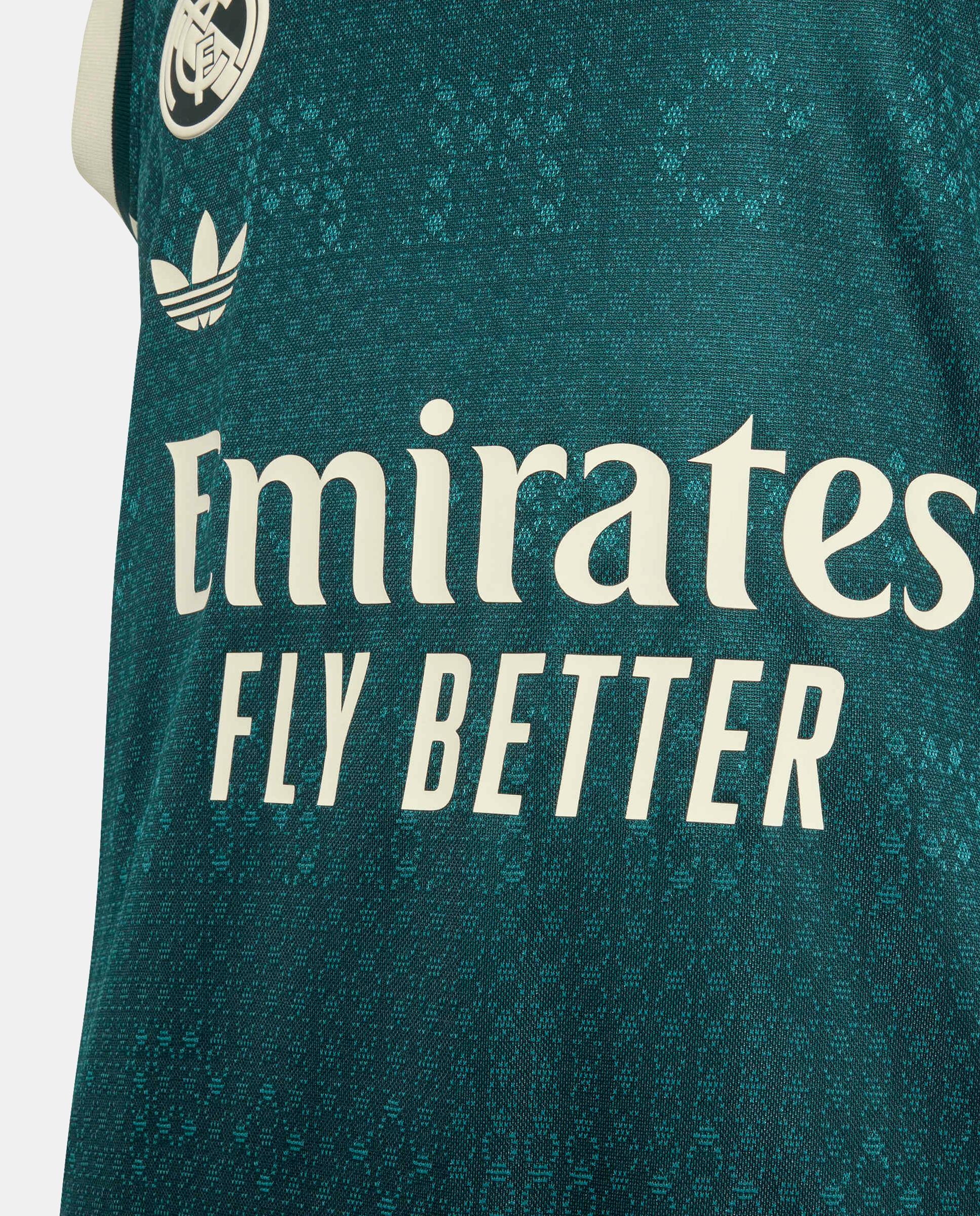 T-shirt de Criança 2.º Equipamento Real Madrid Basquetebol 2026-2027 Verde-3