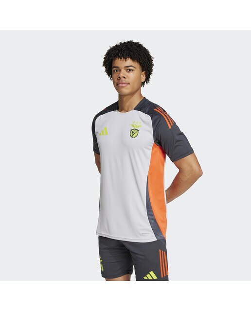 T-shirt de Homem SL Benfica 2024/2025 Tiro24 Training Jersey Cinzento-1