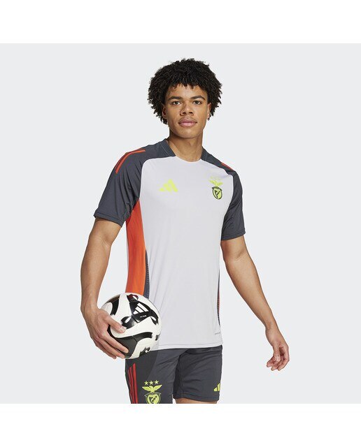 T-shirt de Homem SL Benfica 2024/2025 Tiro24 Training Jersey Cinzento-3