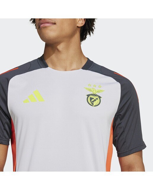 T-shirt de Homem SL Benfica 2024/2025 Tiro24 Training Jersey Cinzento-4