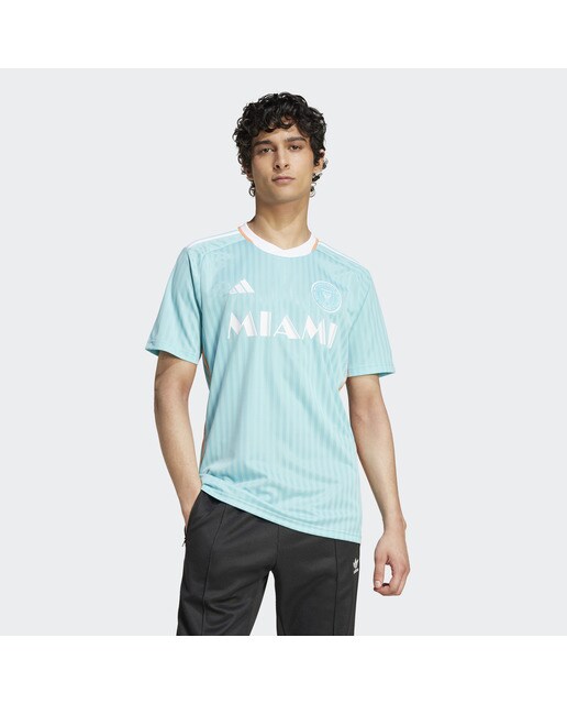 T-shirt de Homem 3.º Equipamento Inter Miami CF 24 Turquesa-1