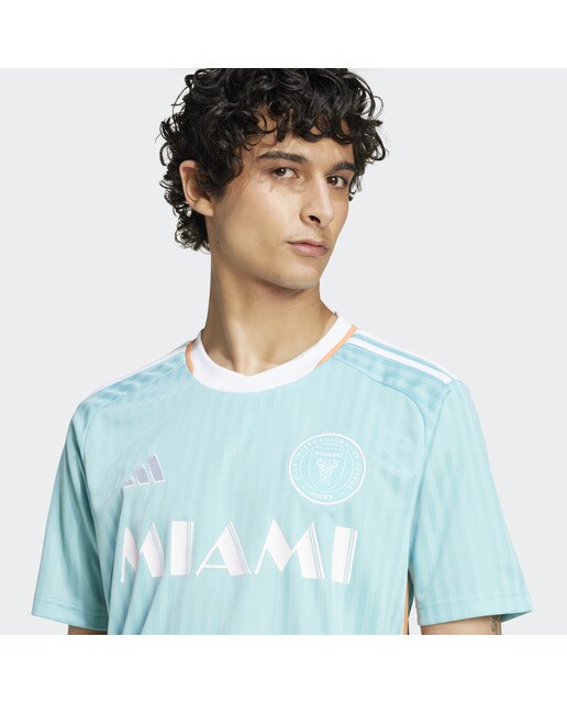 T-shirt de Homem 3.º Equipamento Inter Miami CF 24 Turquesa-4
