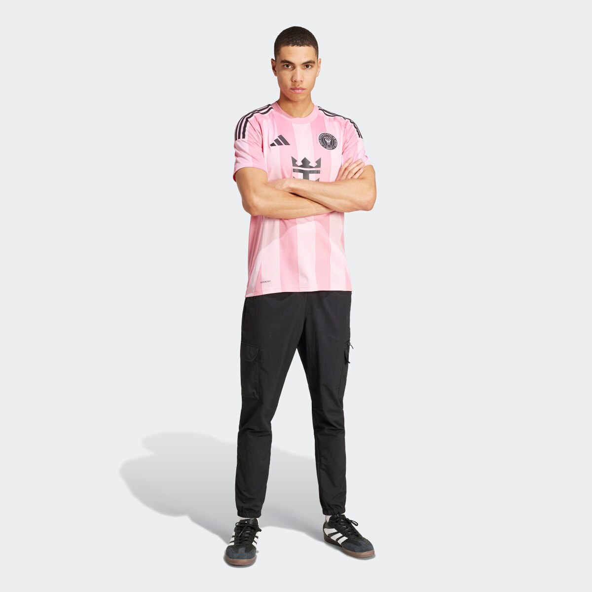 T-shirt de Homem 1.º Equipamento Inter Miami CF 2025 Messi Rosa-6