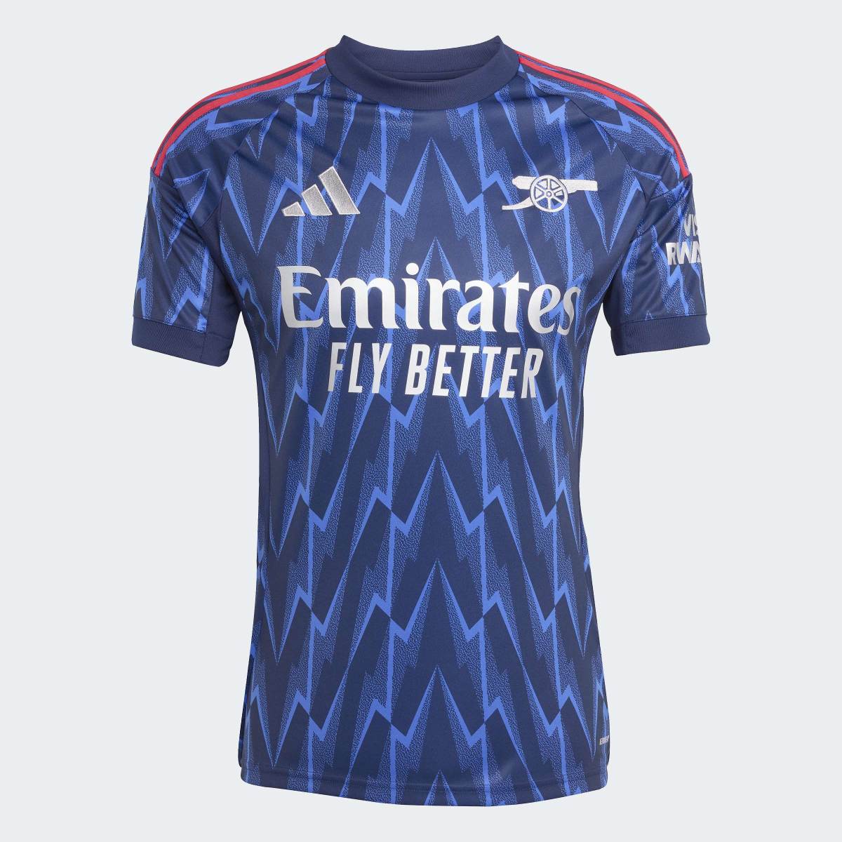 T-shirt de Homem 2.º Equipamento Arsenal FC 2025-2026 Azul-1