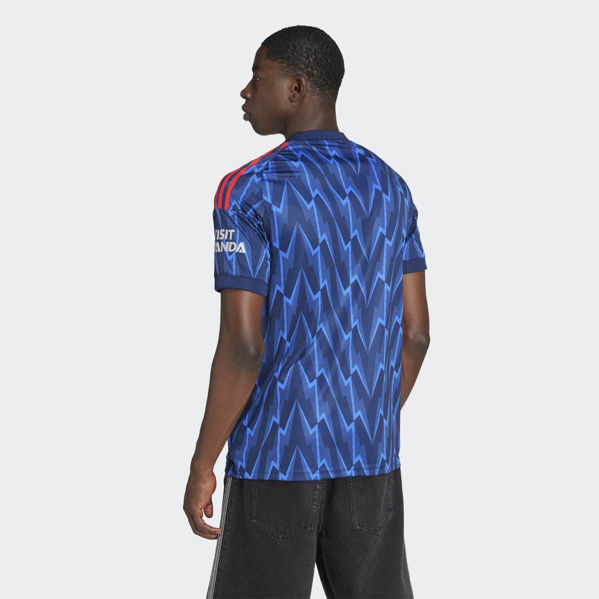 T-shirt de Homem 2.º Equipamento Arsenal FC 2025-2026 Azul-4