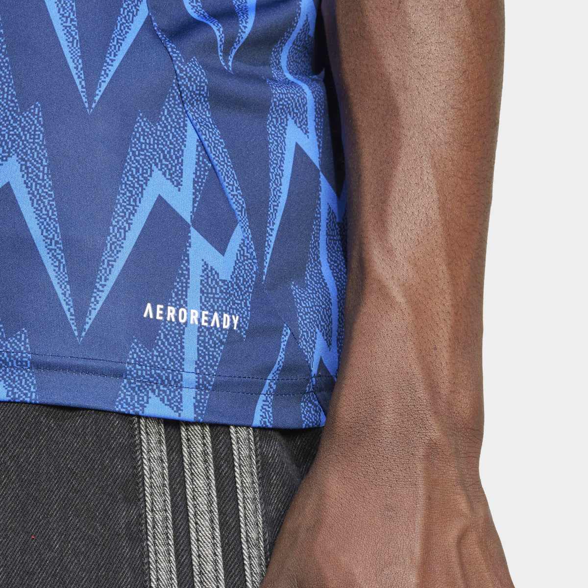 T-shirt de Homem 2.º Equipamento Arsenal FC 2025-2026 Azul-6