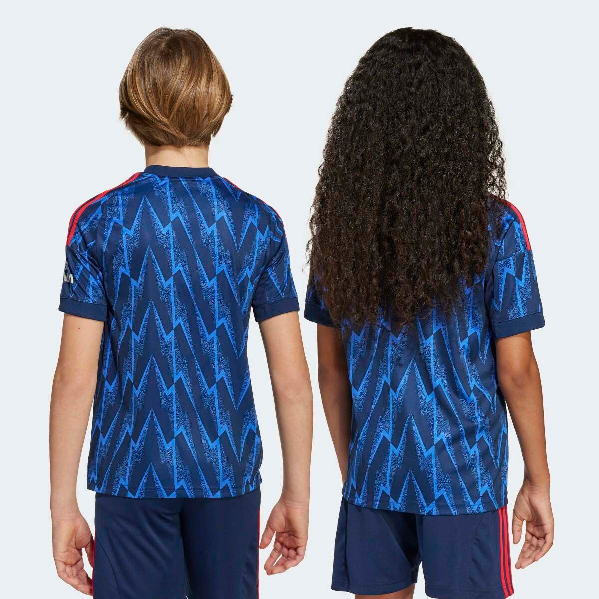 T-shirt de Criança 2.º Equipamento Arsenal FC 2025-2026 Azul-8