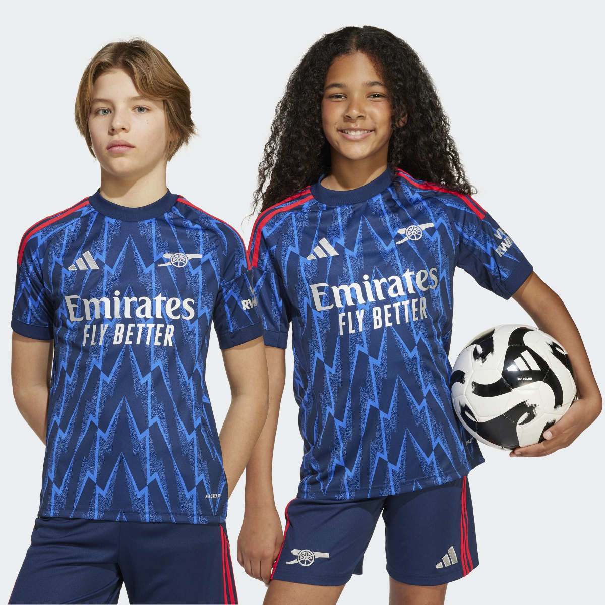 T-shirt de Criança 2.º Equipamento Arsenal FC 2025-2026 Azul-9