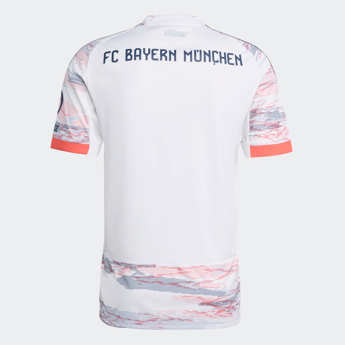 T-shirt de Homem 2.º Equipamento FC Bayern Munich 2025-2026 Branco / Rosa-7