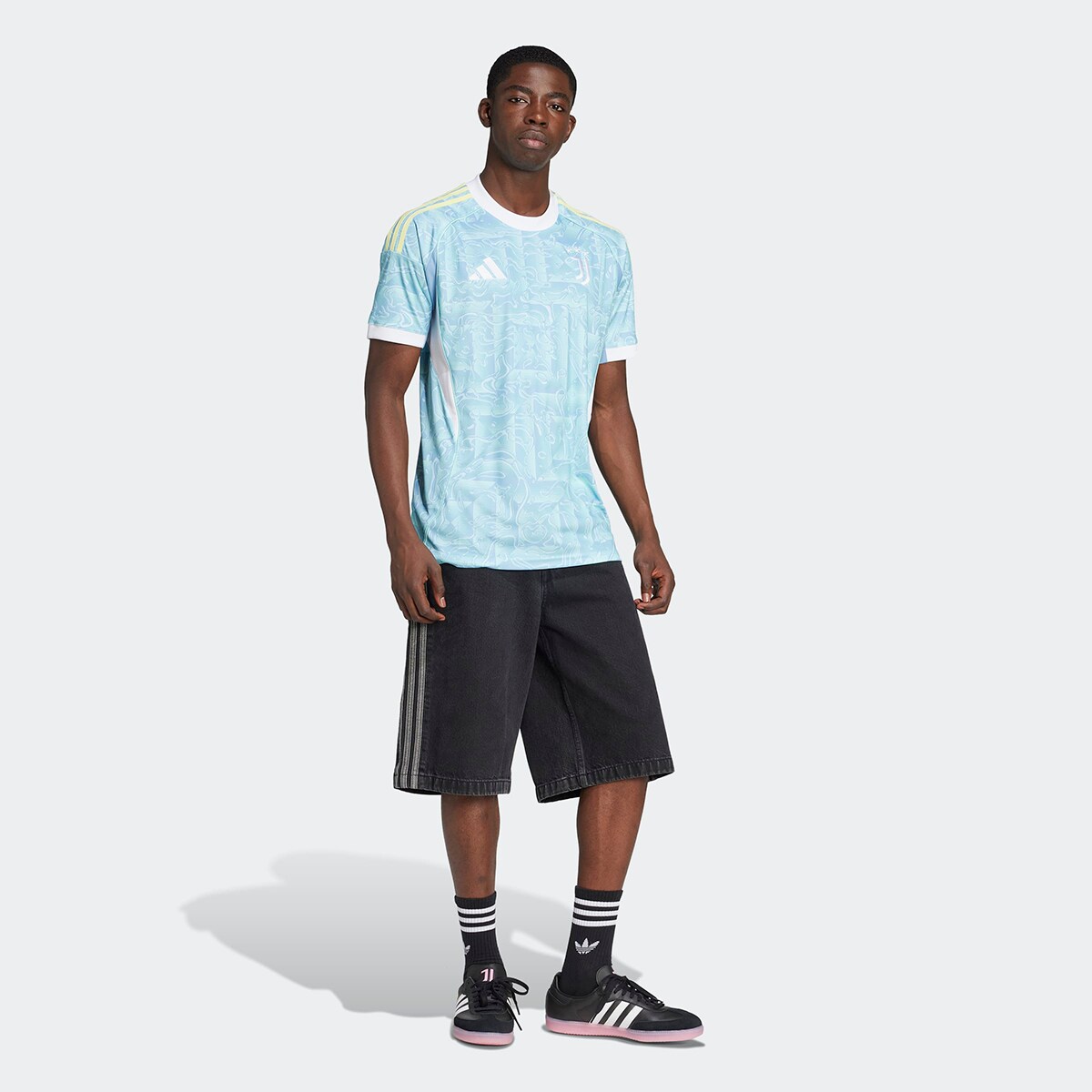 T-shirt de Homem 2.º Equipamento Juventus FC 2025-2026 Azul-6