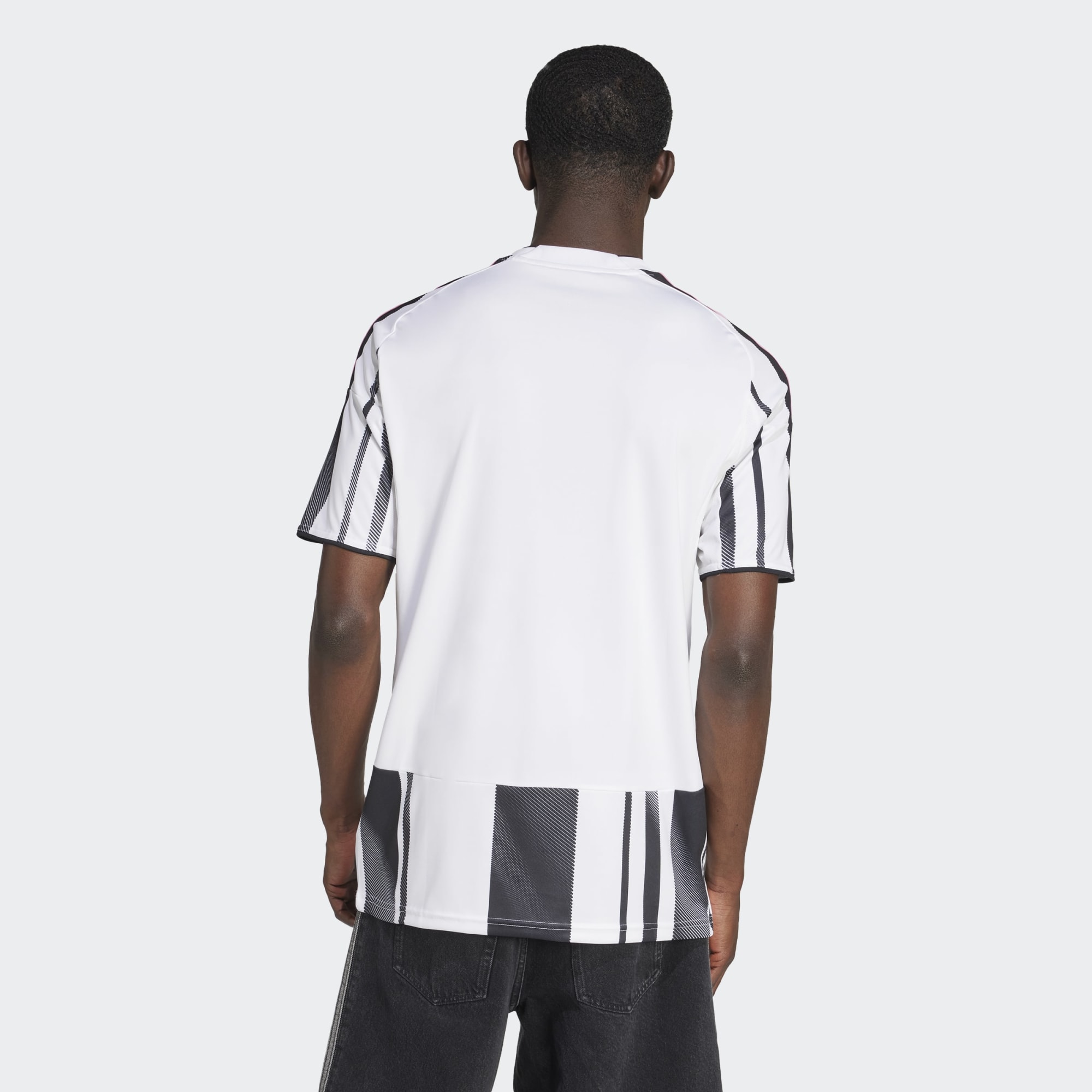 T-shirt de Homem 1.º Equipamento Juventus FC 2025-2026 Branco / Preto-2