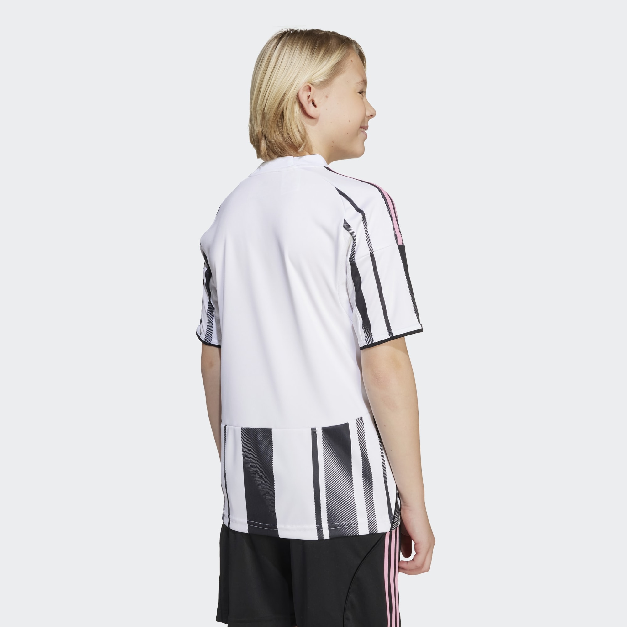 T-shirt de Criança 1.º Equipamento Juventus FC 2025-2026 Branco / Preto-6