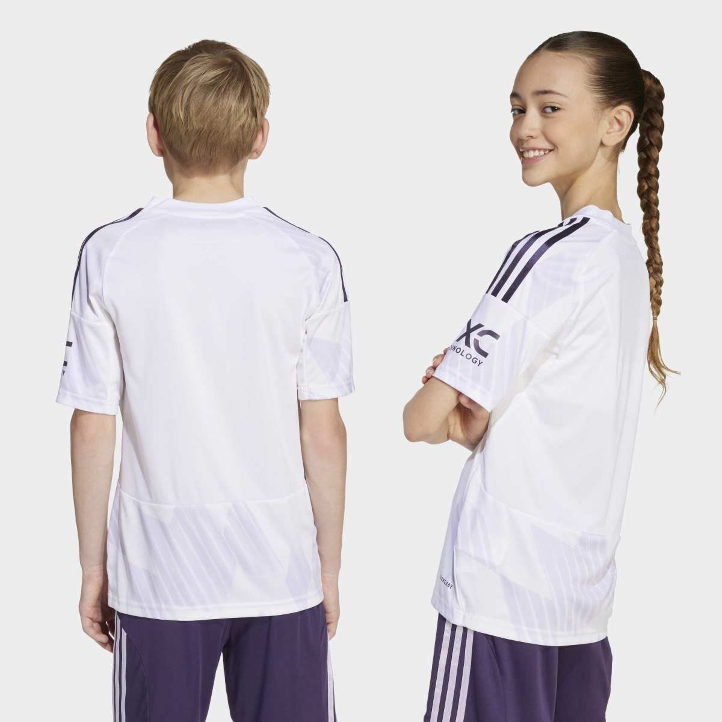 T-shirt de Criança 2.º Equipamento Manchester United FC 2025-2026 Branco-8