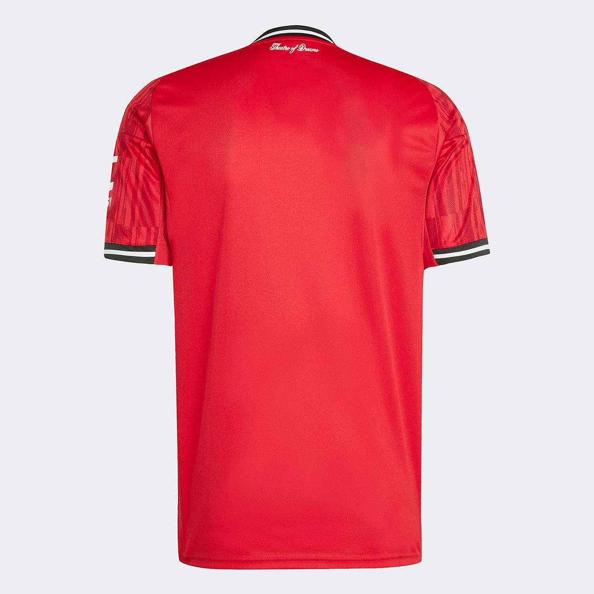 T-shirt de Homem 1.º Equipamento Manchester United FC 2025-2026 Vermelho-7