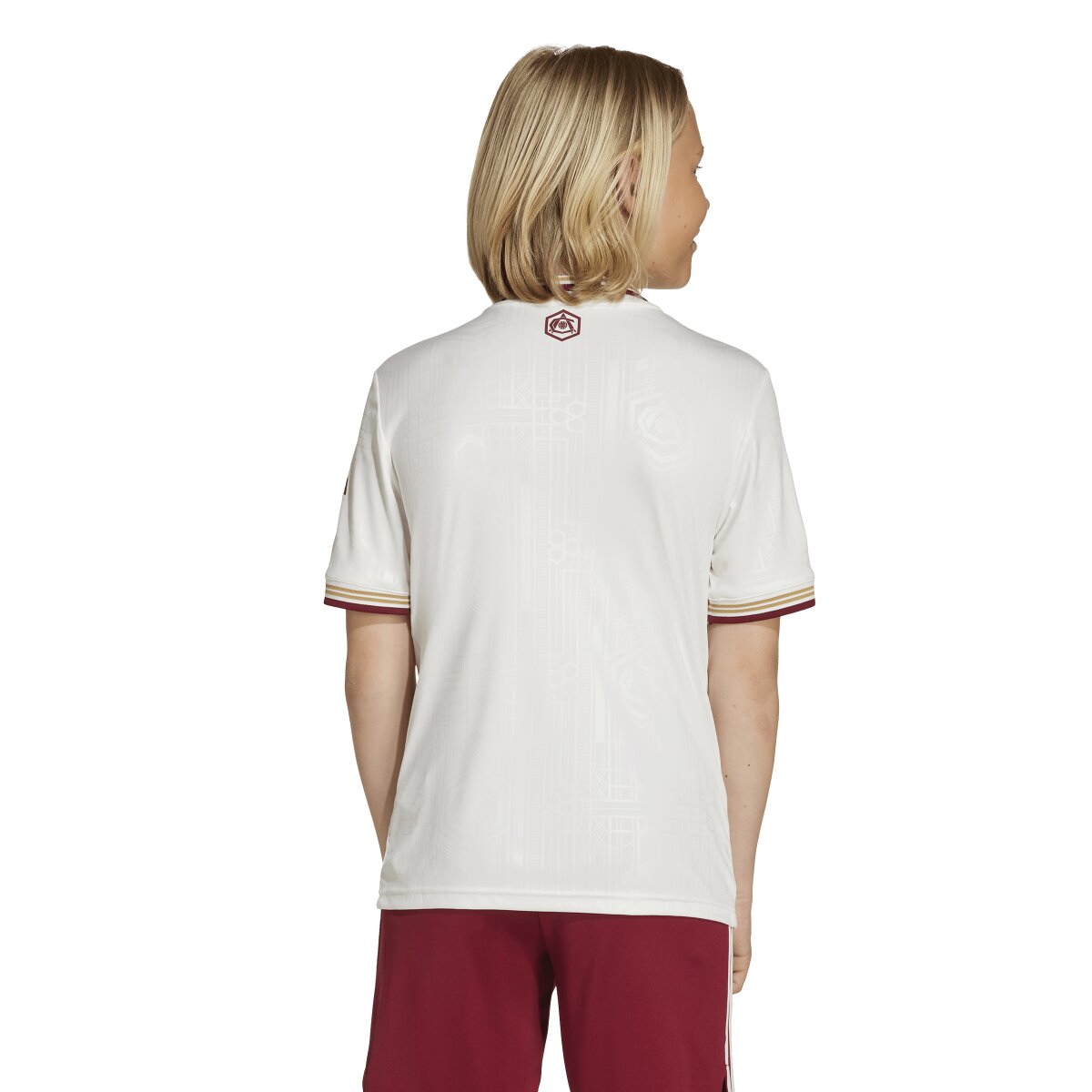 T-shirt de Criança 3.º Equipamento Arsenal FC 2025-2026 Branco-2