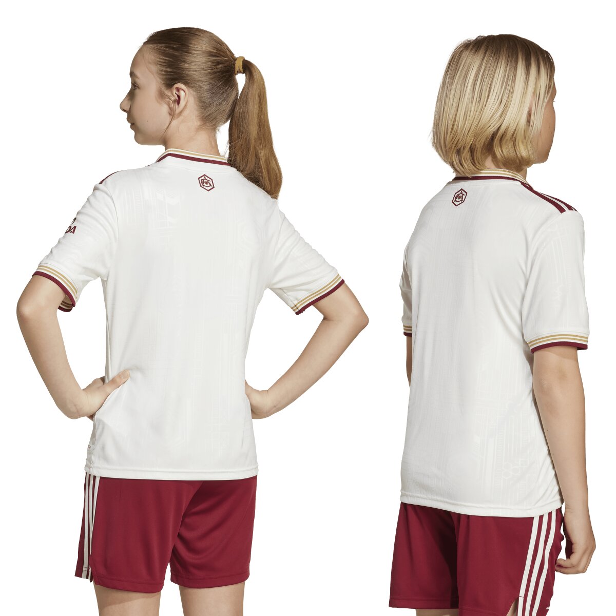 T-shirt de Criança 3.º Equipamento Arsenal FC 2025-2026 Branco-6