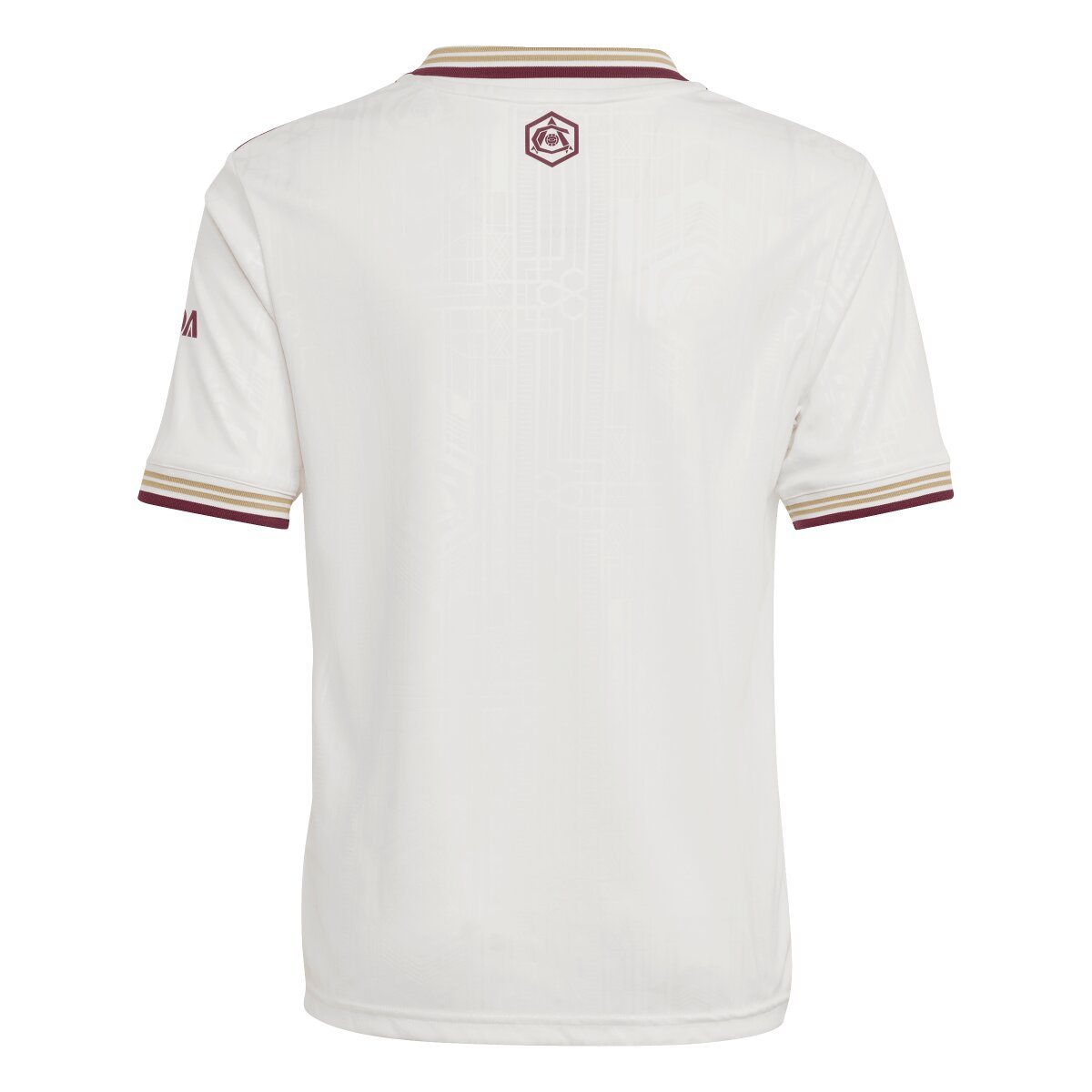 T-shirt de Criança 3.º Equipamento Arsenal FC 2025-2026 Branco-9