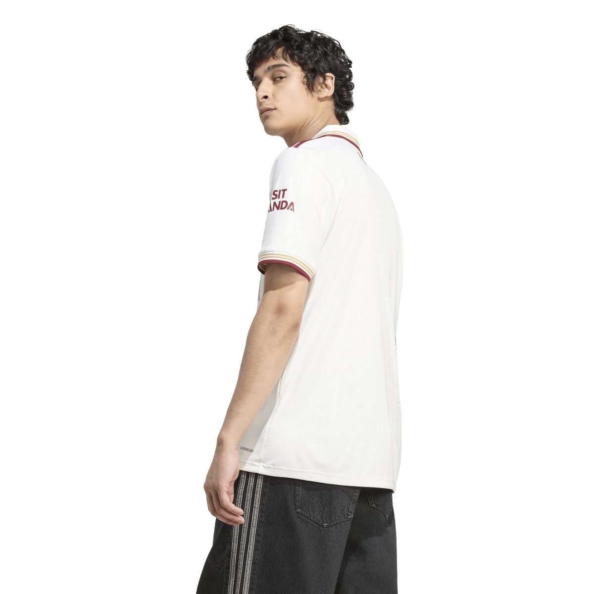 T-shirt de Homem 3.º Equipamento Arsenal FC 2025-2026 Branco-2