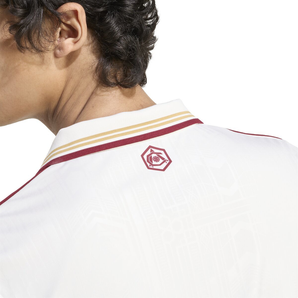 T-shirt de Homem 3.º Equipamento Arsenal FC 2025-2026 Branco-5