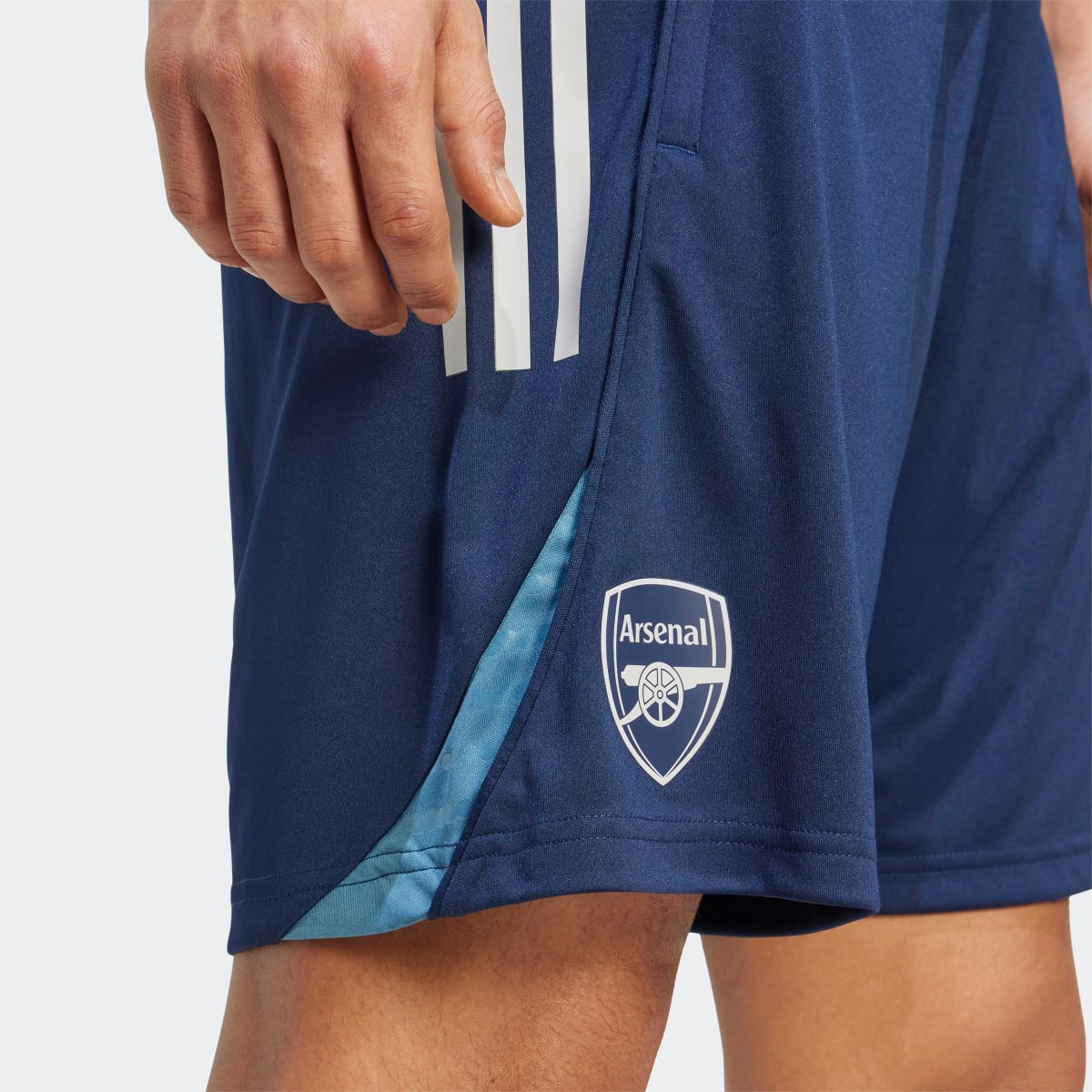 Calções de Homem Arsenal FC 2025-2026 Tiro 25 Competition Azul-3