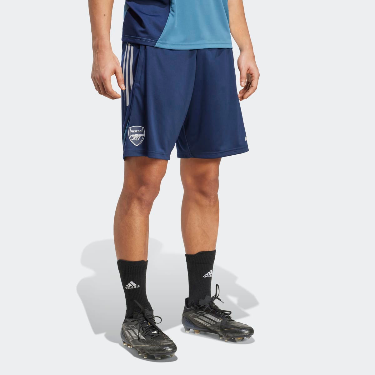 Calções de Homem Arsenal FC 2025-2026 Tiro 25 Competition Azul-6