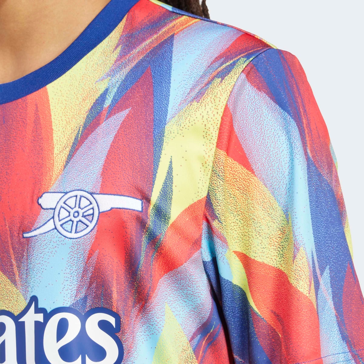 T-shirt de Homem Arsenal FC 2025-2026 Aquecimento Multicolor-4