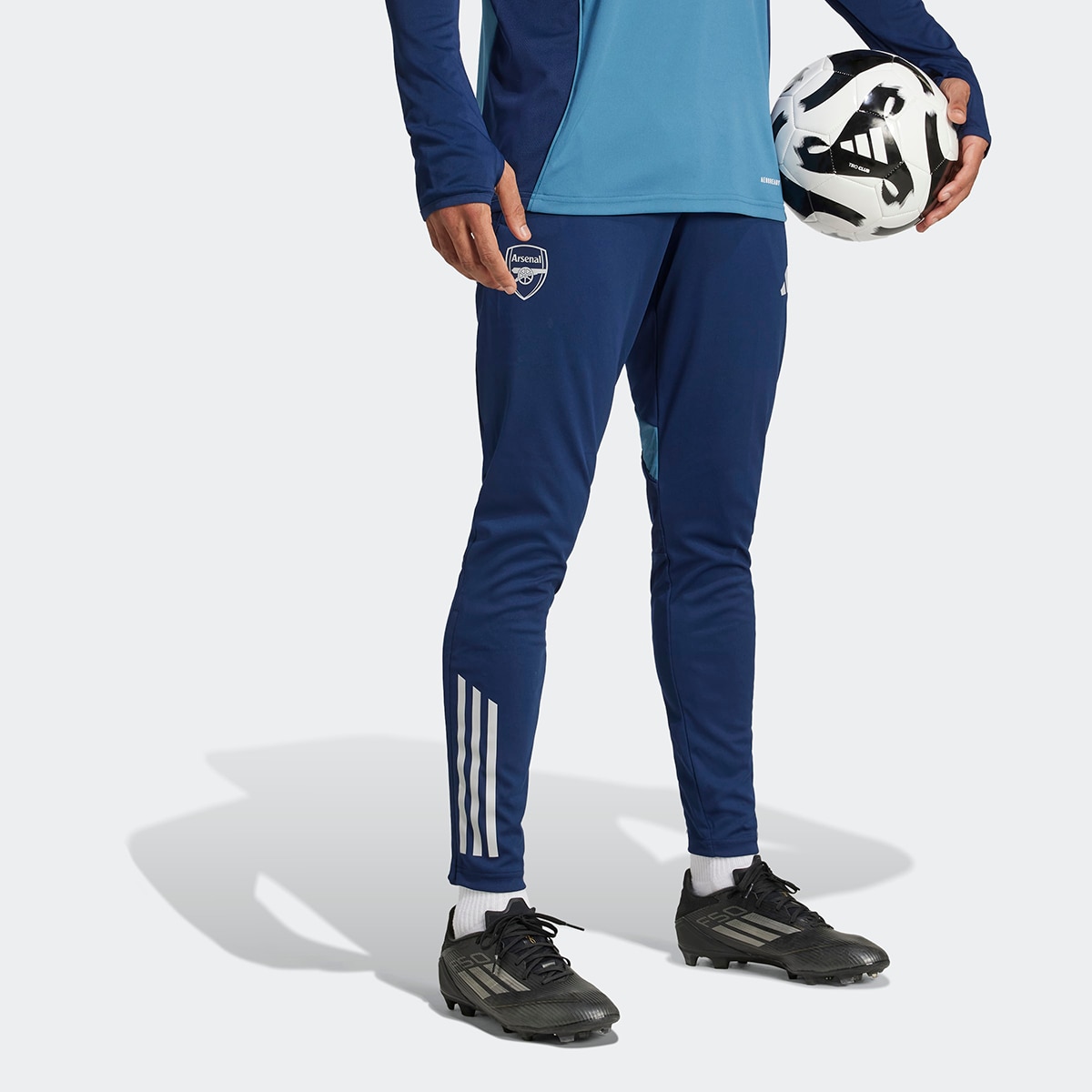 Calças de Homem Arsenal FC 2025-2026 Tiro 25 Competition Azul-3
