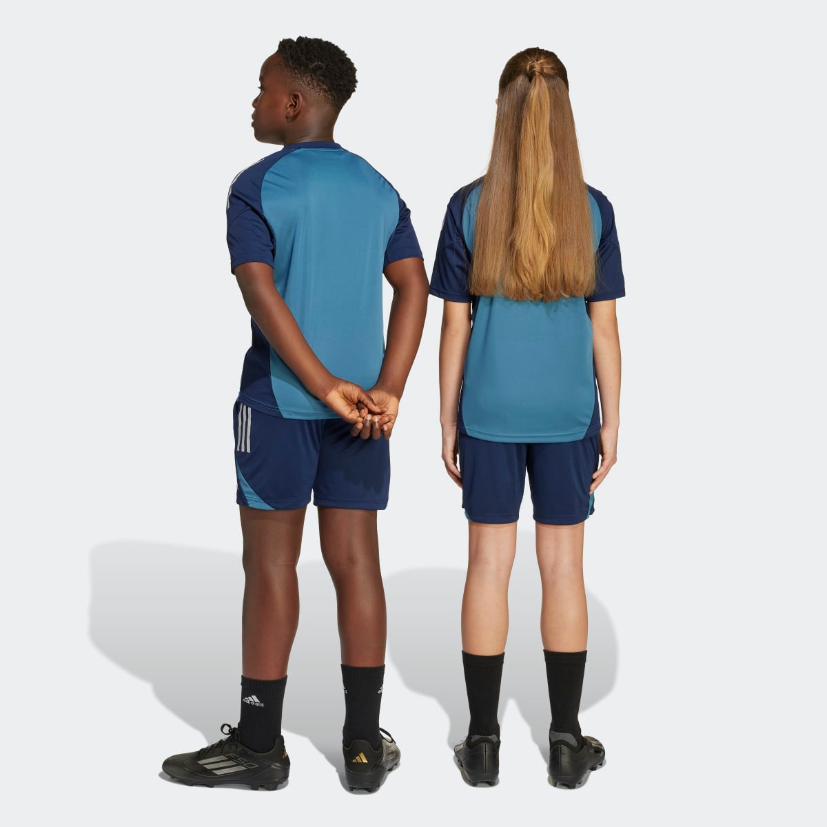 Calções de Criança Arsenal FC 2025-2026 Tiro 25 Competition Azul-2