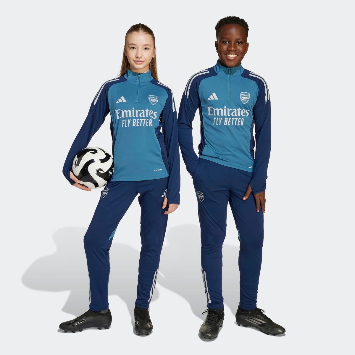 Calças de Criança Arsenal FC 2025-2026 Tiro 25 Competition Azul-1