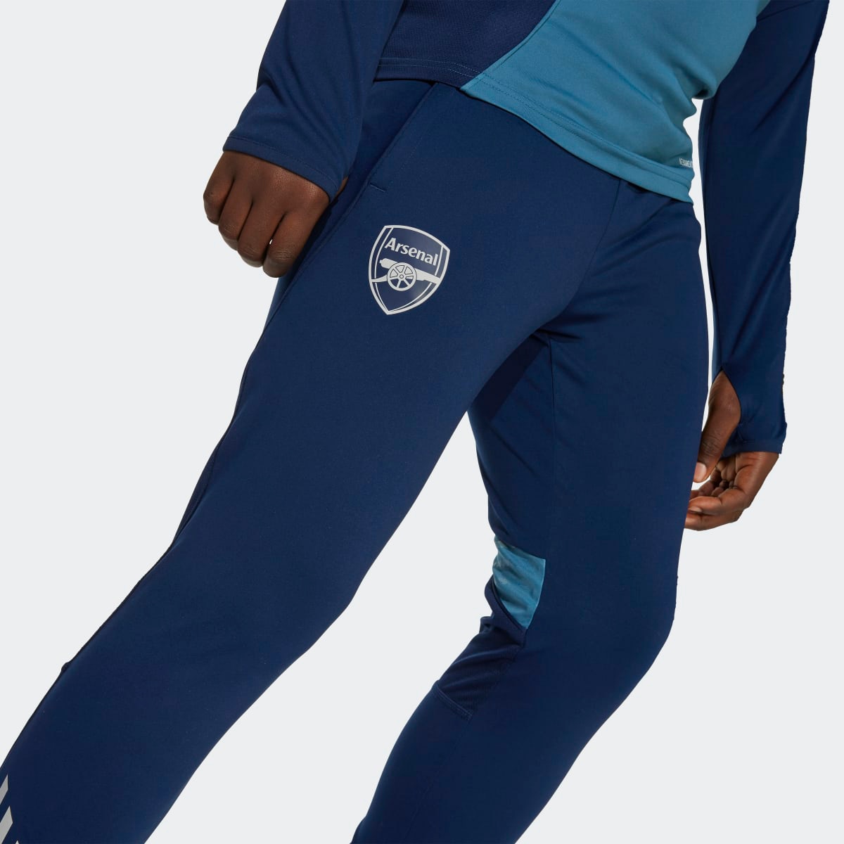 Calças de Criança Arsenal FC 2025-2026 Tiro 25 Competition Azul-4