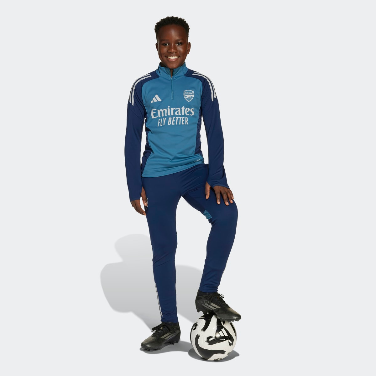 Calças de Criança Arsenal FC 2025-2026 Tiro 25 Competition Azul-5