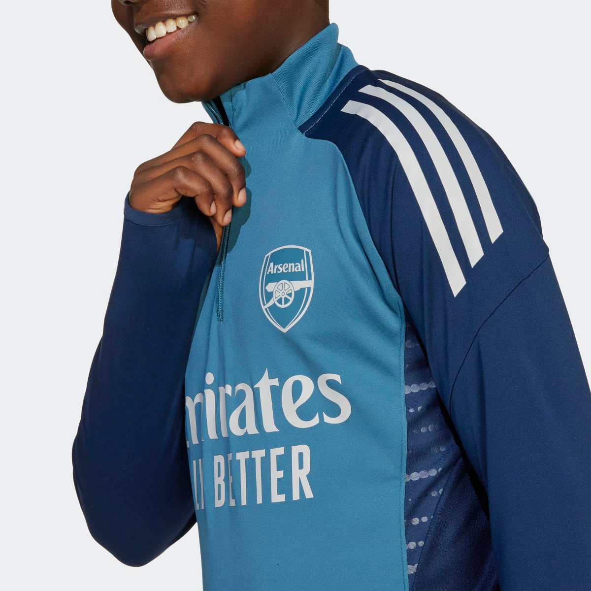 T-shirt de Criança Arsenal FC 2025-2026 Tiro 25 Competition Azul-3