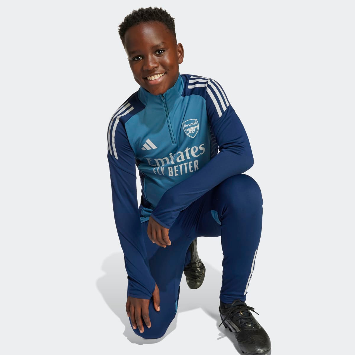 T-shirt de Criança Arsenal FC 2025-2026 Tiro 25 Competition Azul-4