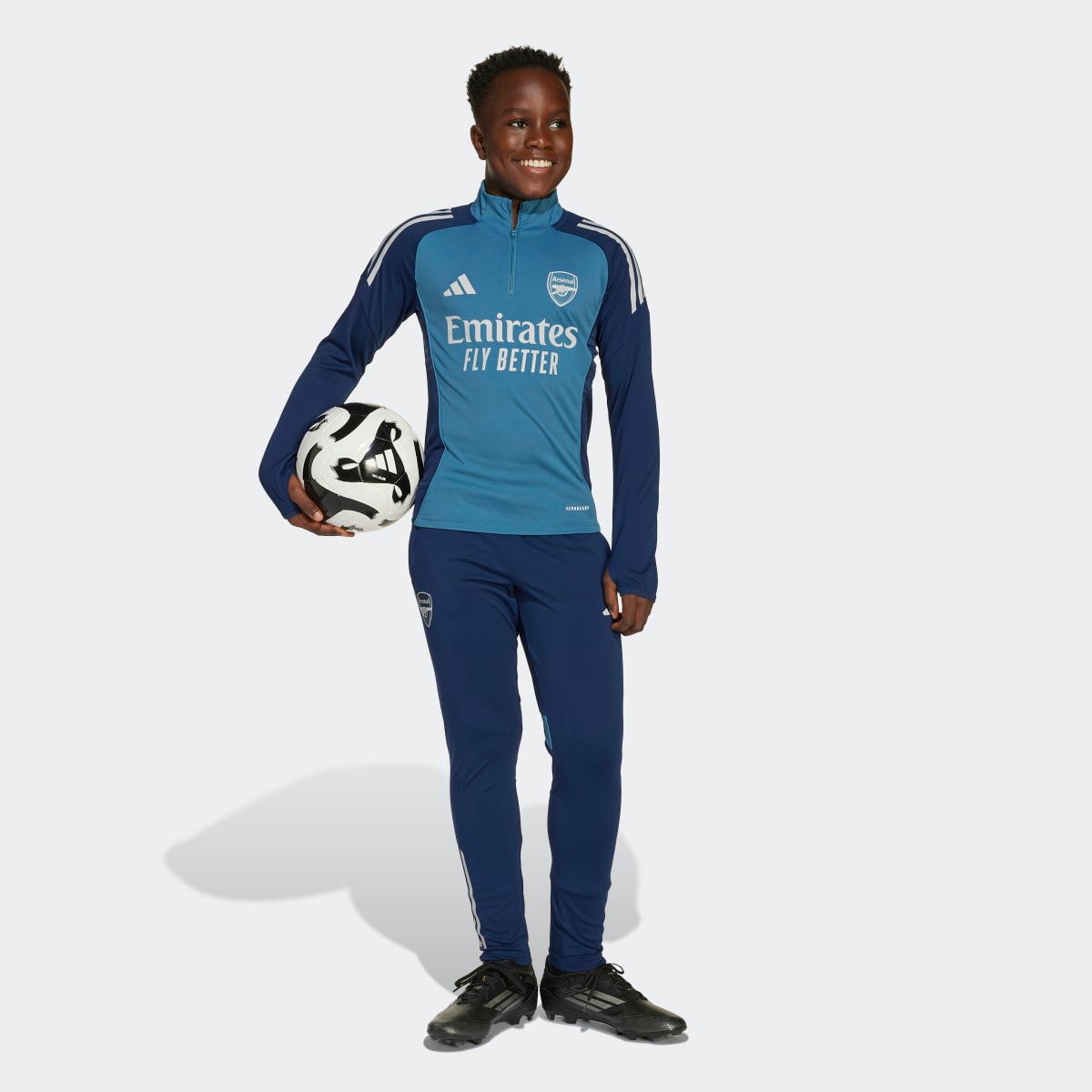 T-shirt de Criança Arsenal FC 2025-2026 Tiro 25 Competition Azul-5
