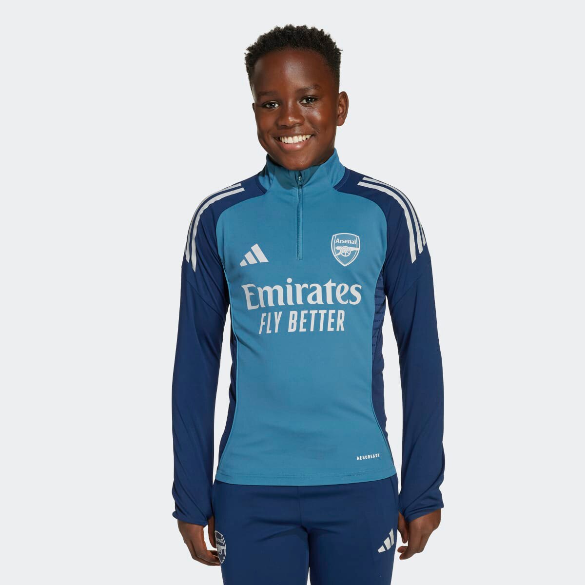 T-shirt de Criança Arsenal FC 2025-2026 Tiro 25 Competition Azul-6