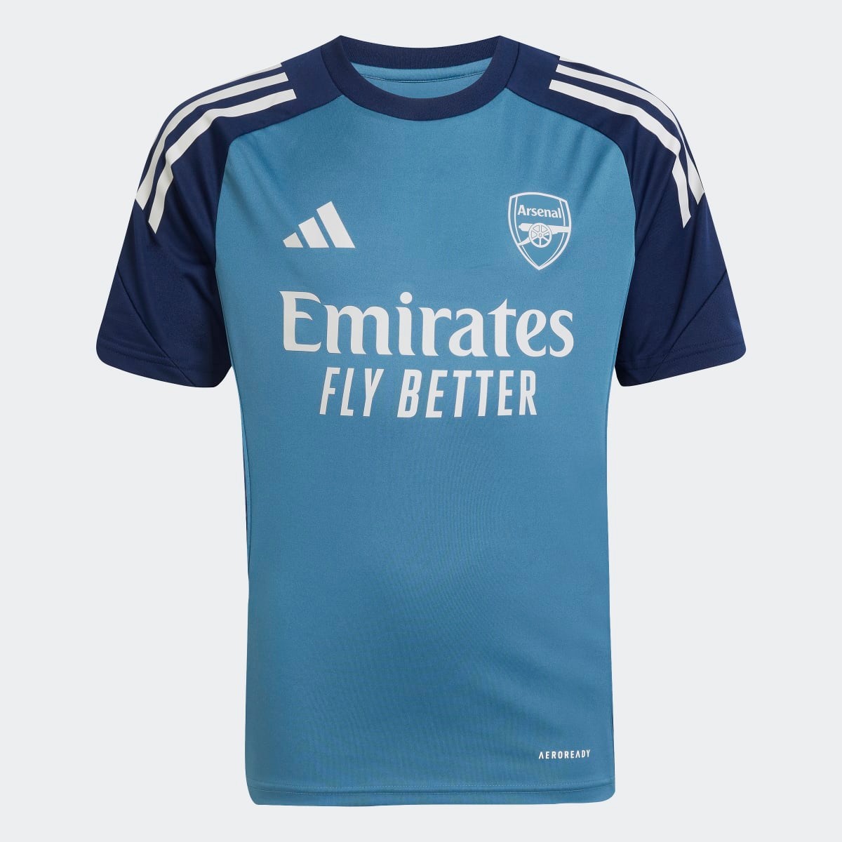 T-shirt de Criança Arsenal FC 2025-2026 Tiro 25 Competition Azul-8
