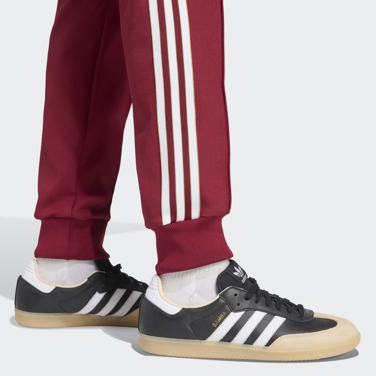 Calças de Homem Arsenal FC 2025-2026 Terrace Icons Originals Bordeaux-4