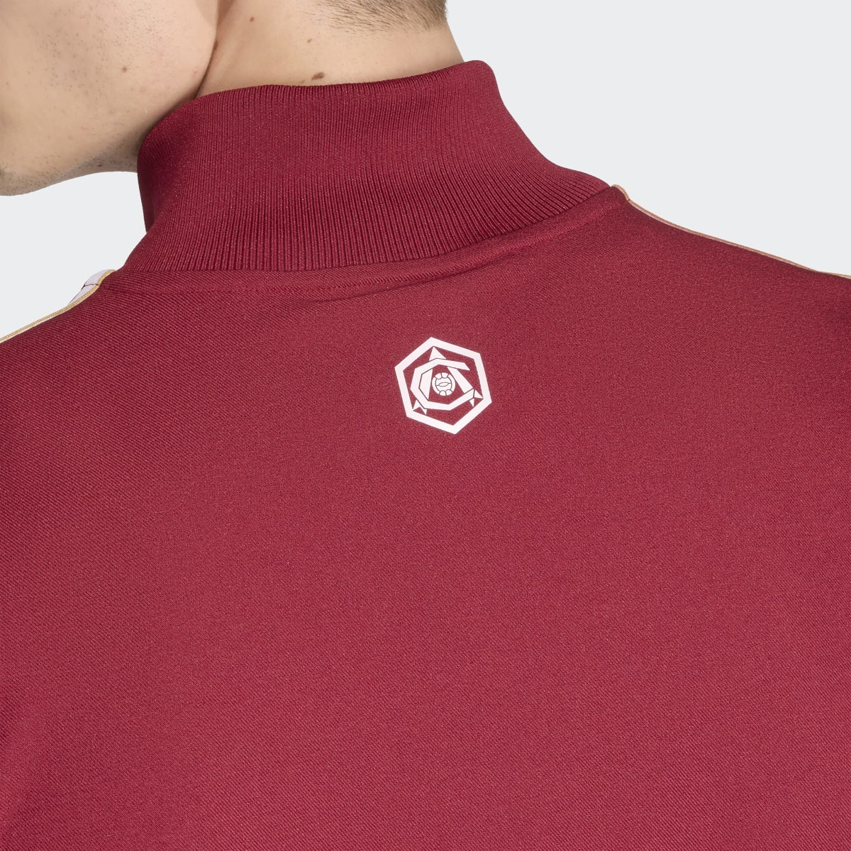 Casaco de Homem Arsenal FC 2025-2026 Terrace Icons Originals Bordeaux-4