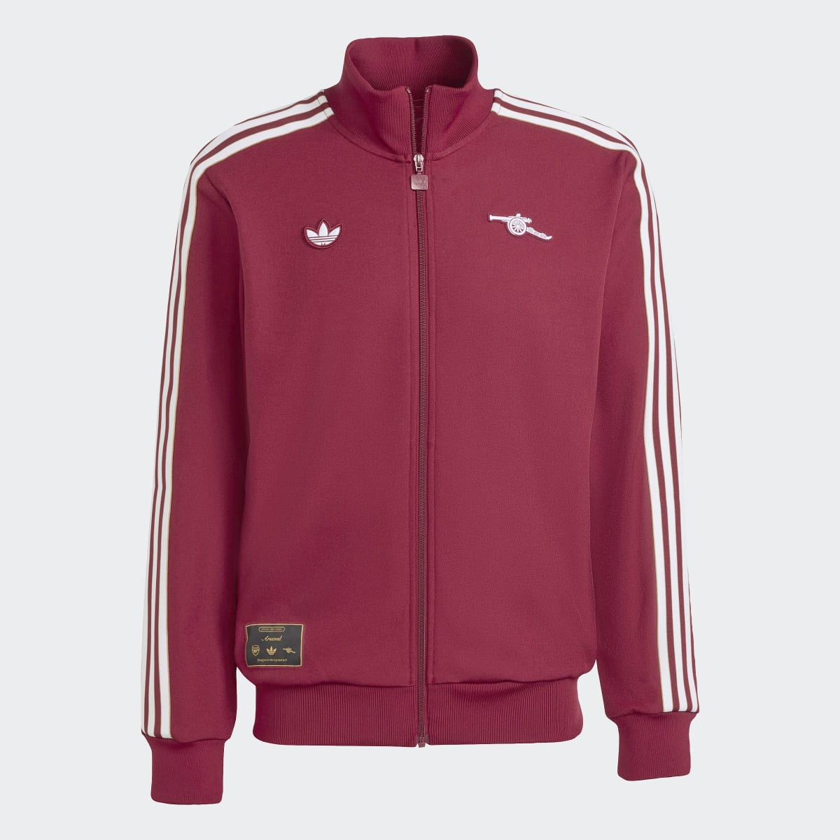 Casaco de Homem Arsenal FC 2025-2026 Terrace Icons Originals Bordeaux-6