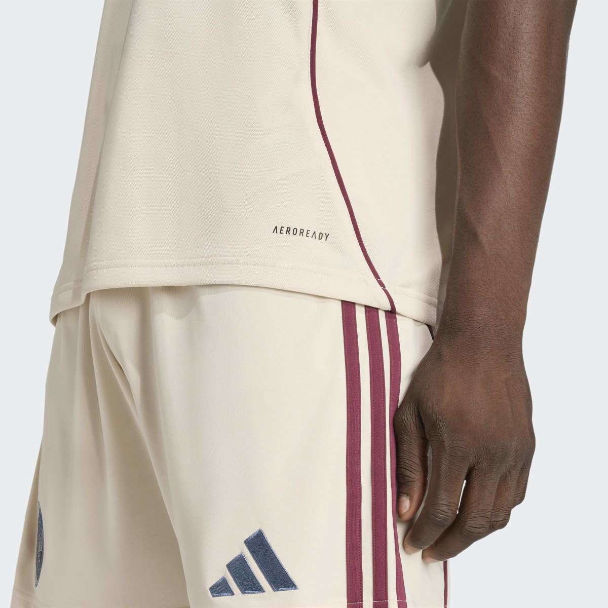 T-shirt de Homem 3.º Equipamento Ajax Amsterdam 2025-2026 Bege-8