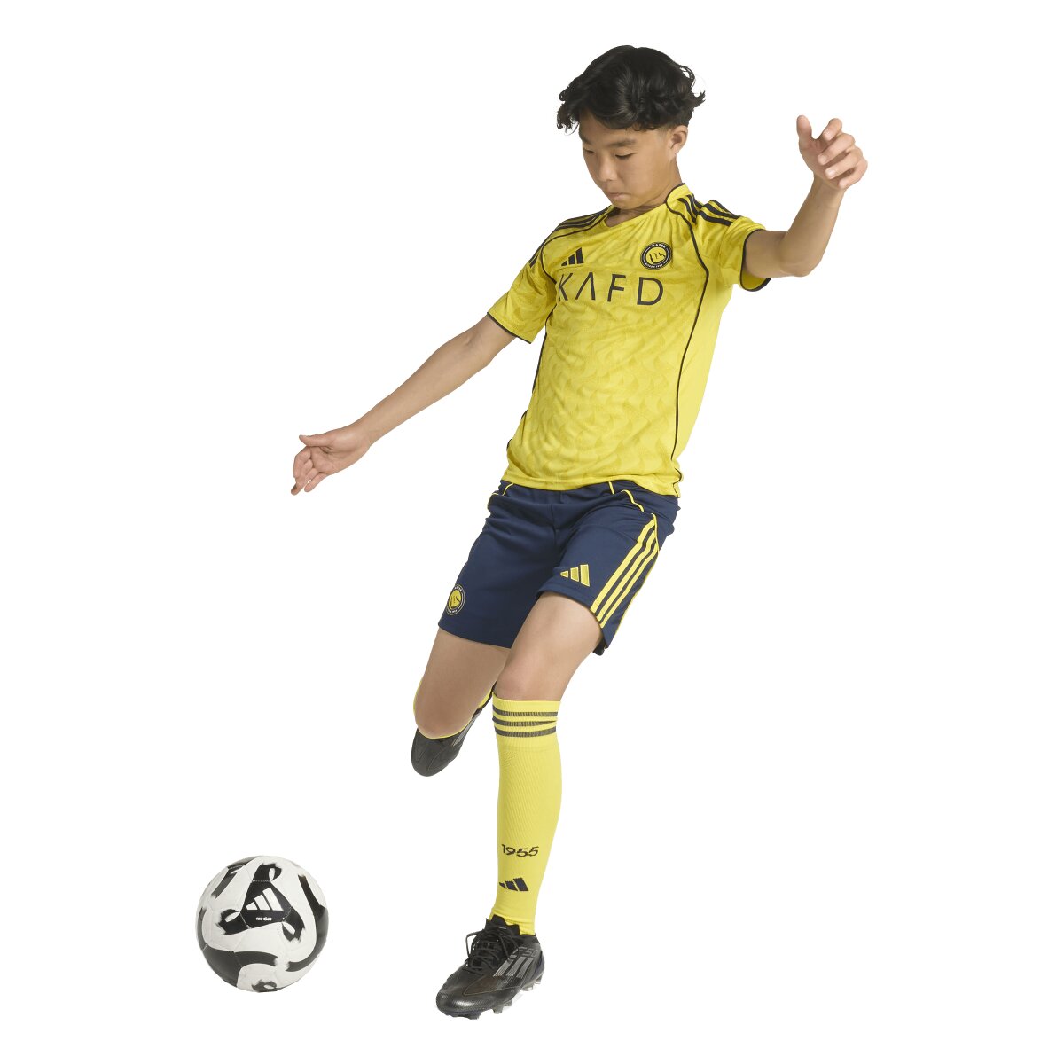 T-shirt de Criança 1.º Equipamento Al Nassr FC 2025-2026 Amarelo-3