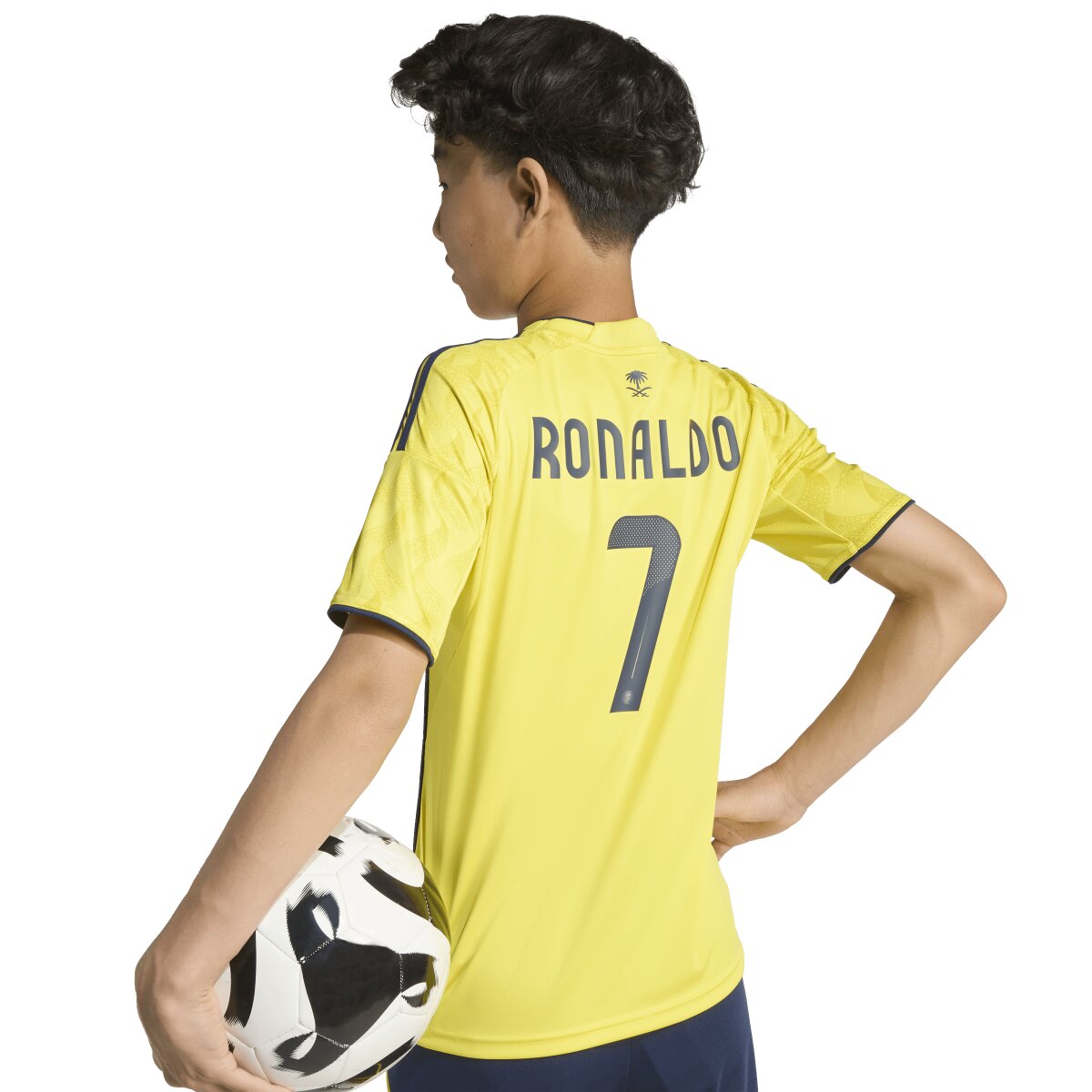 T-shirt de Criança 1.º Equipamento Al Nassr FC 2025-2026 Amarelo-5