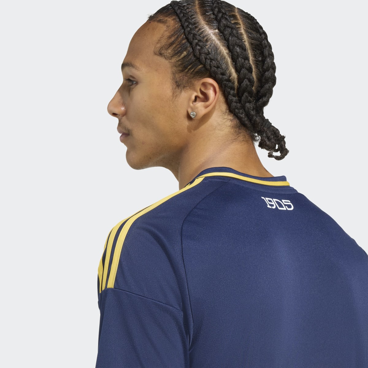 T-shirt de Homem 1.º Equipamento Boca Juniors 2025-2026 Azul / Amarelo-3