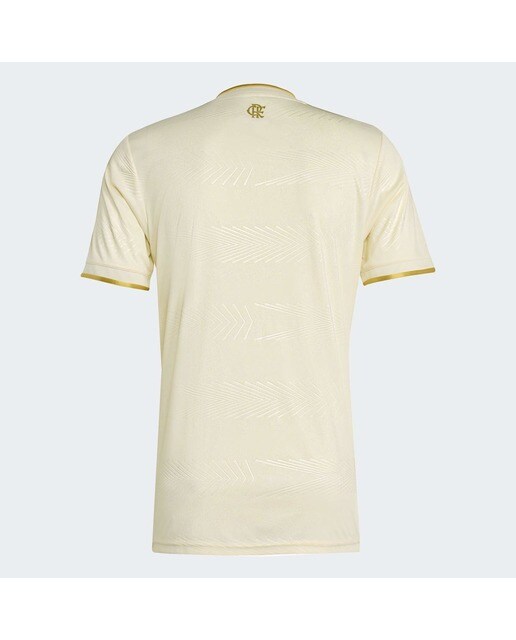 T-shirt de Homem 3.º Equipamento CR Flamengo 2025-2026 Amarelo-3