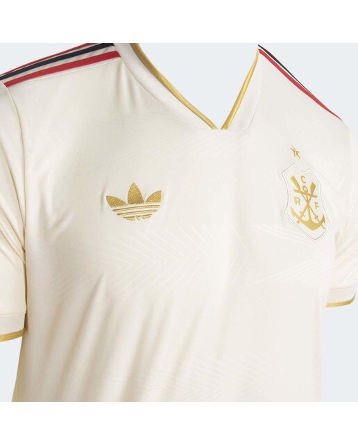 T-shirt de Homem 3.º Equipamento CR Flamengo 2025-2026 Amarelo-4